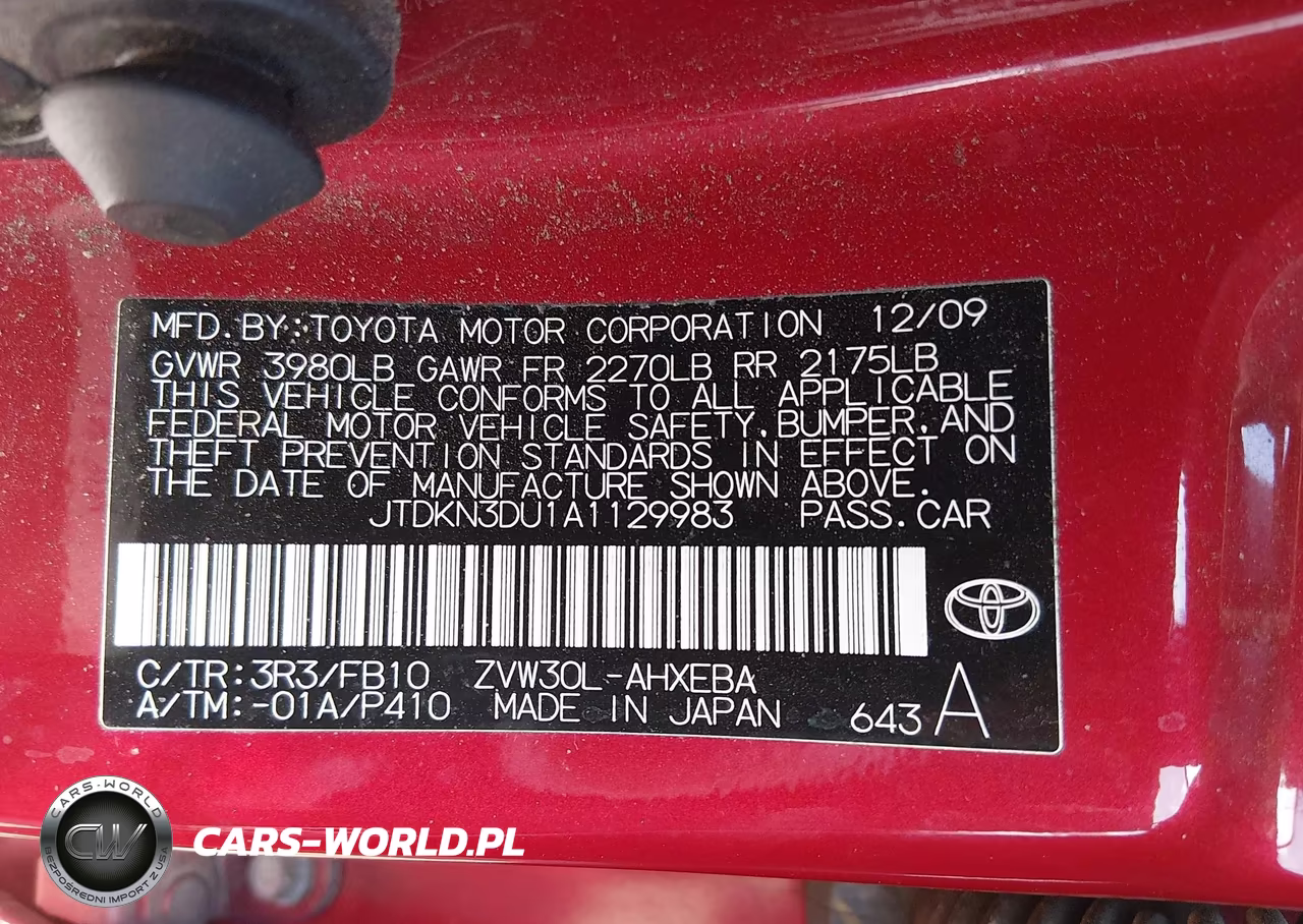 2010 Toyota Prius Ii VIN:JTDKN3DU1A1129983 - 9