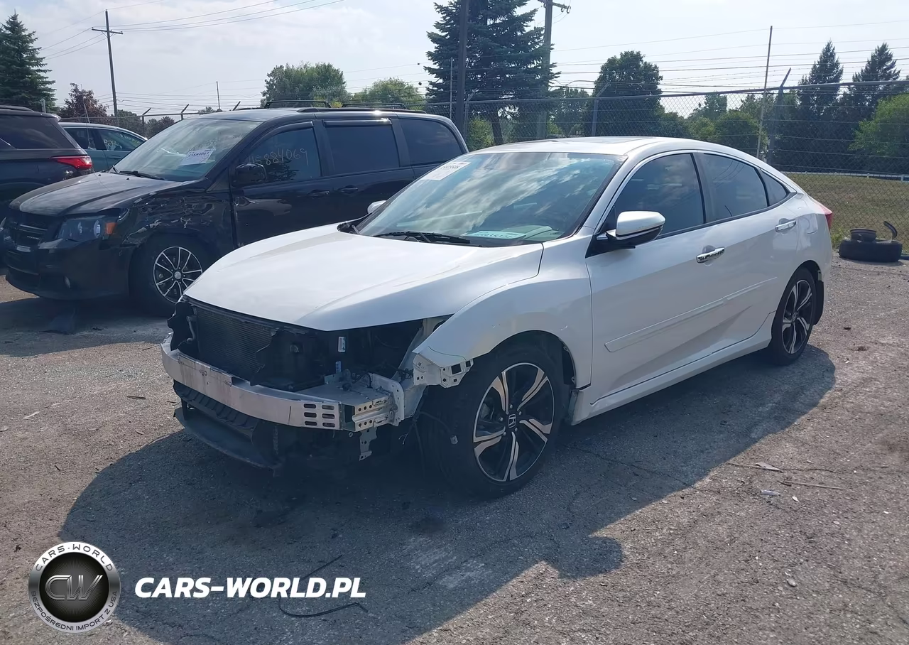 2016 Honda Civic Touring VIN:19XFC1F92GE037176 - 2