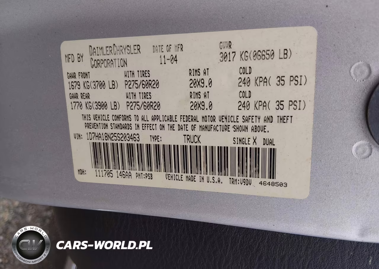 2005 Dodge Ram 1500 Slt-Laramie VIN:1D7HA18N25S203463 - 9