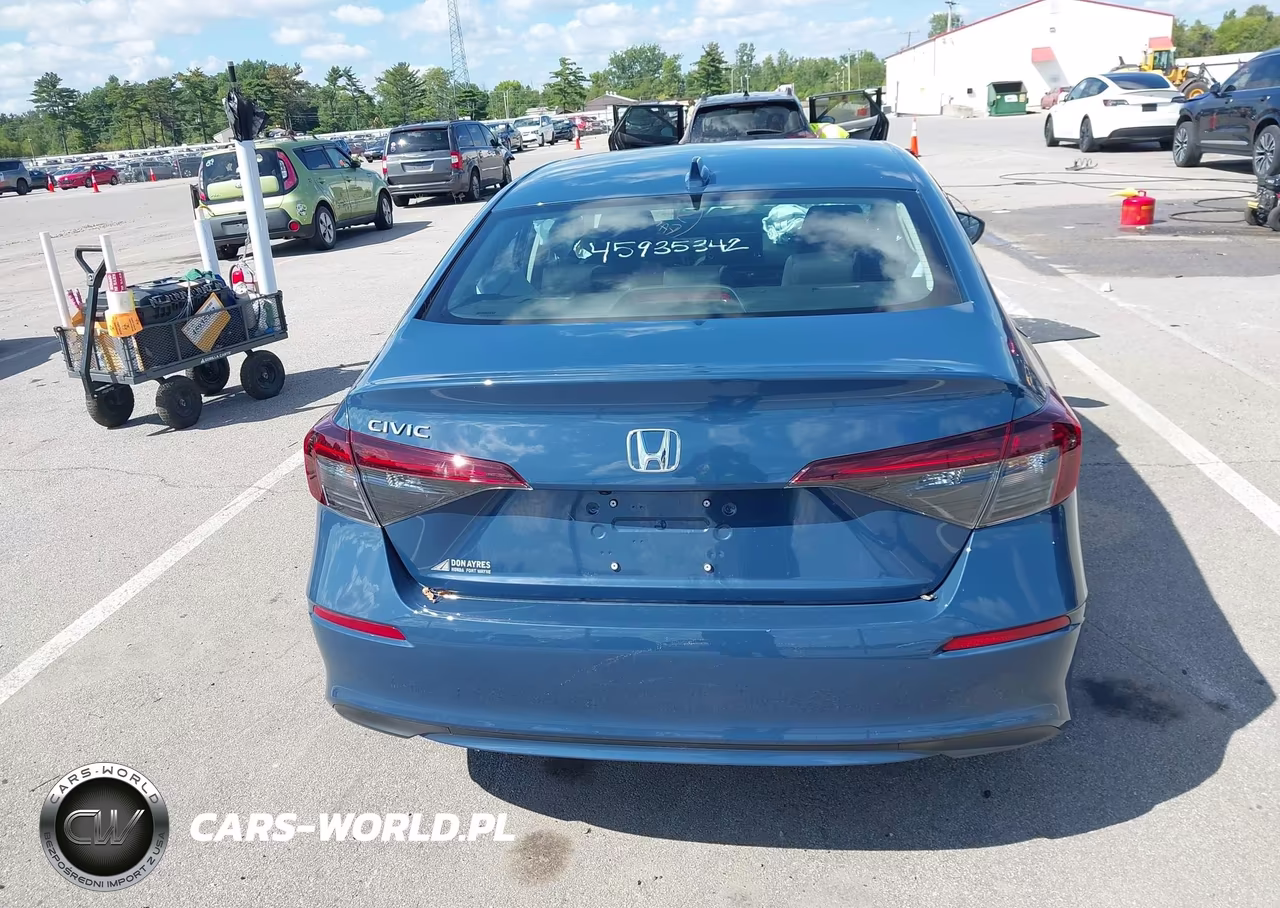 2026 Honda Civic Lx VIN:2HGFE2F24TH546429 - 15
