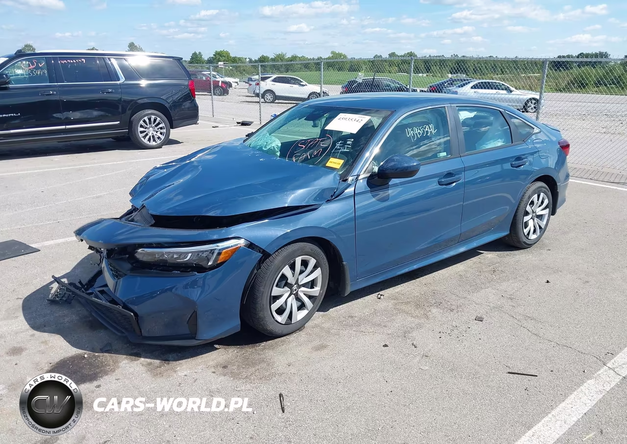 2026 Honda Civic Lx VIN:2HGFE2F24TH546429 - 2