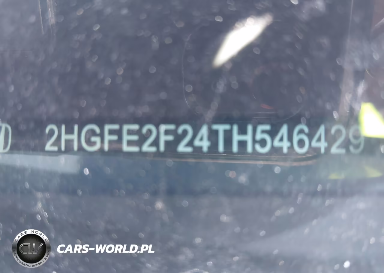 2026 Honda Civic Lx VIN:2HGFE2F24TH546429 - 8
