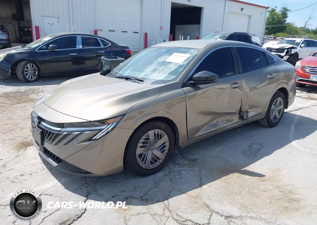 2026 Nissan Sentra Sv VIN:3N1AB9CV6TY268459 - 2