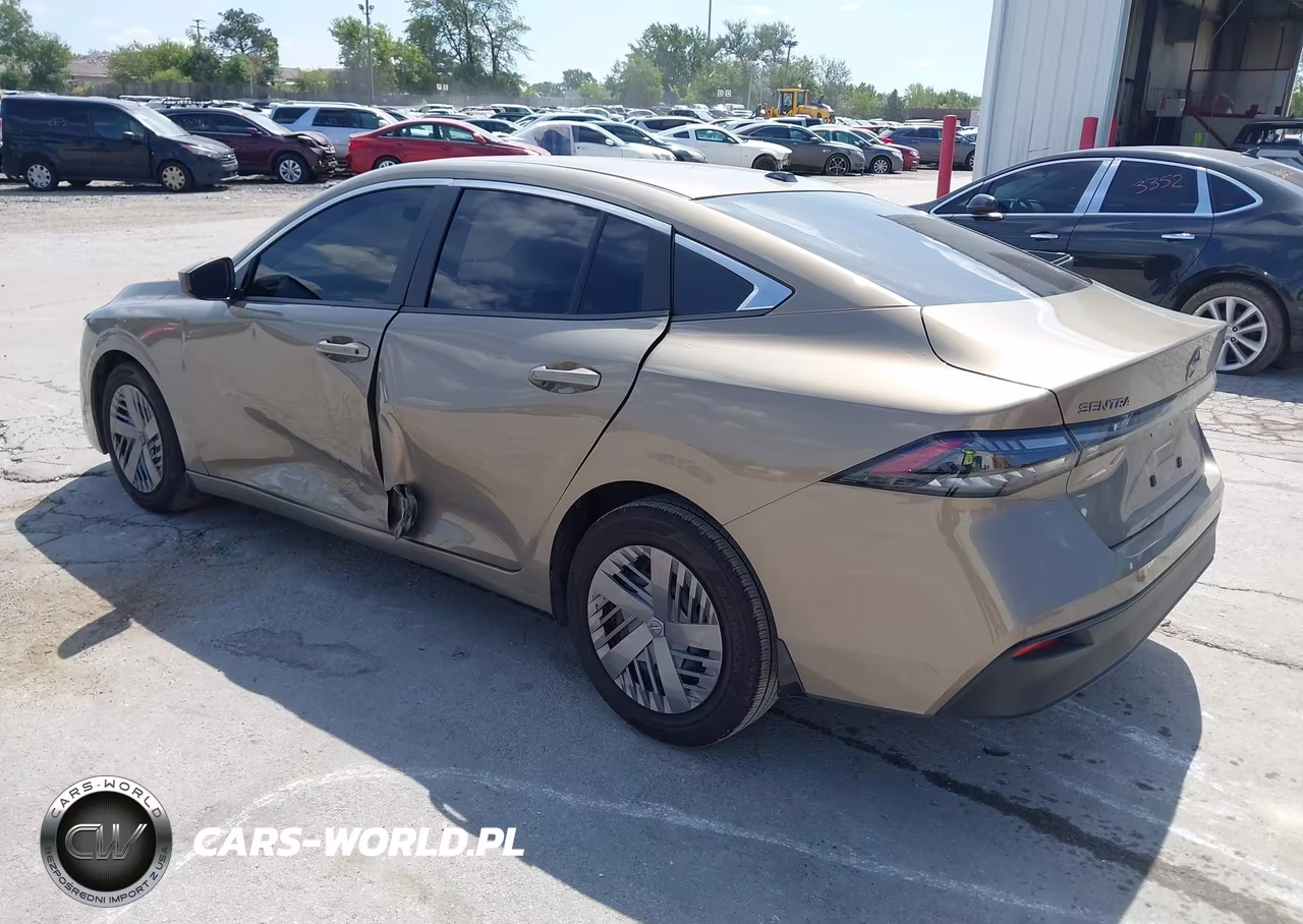 2026 Nissan Sentra Sv VIN:3N1AB9CV6TY268459 - 3
