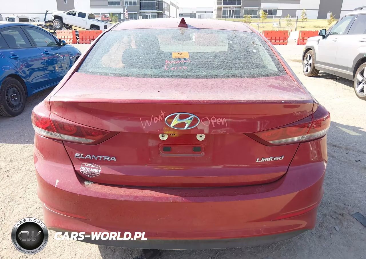 2017 Hyundai Elantra Limited VIN:KMHD84LF8HU330356 - 17