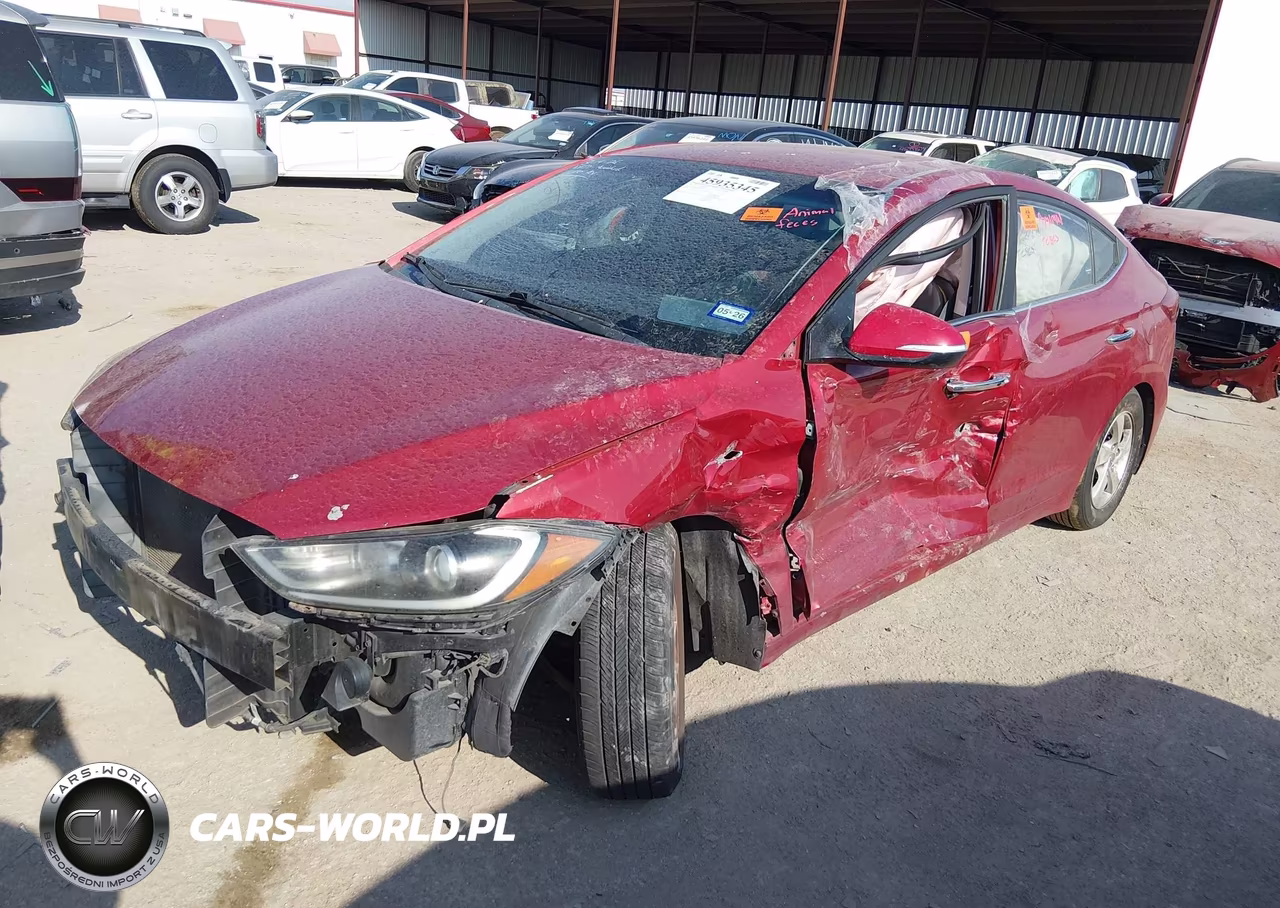 2017 Hyundai Elantra Limited VIN:KMHD84LF8HU330356 - 2