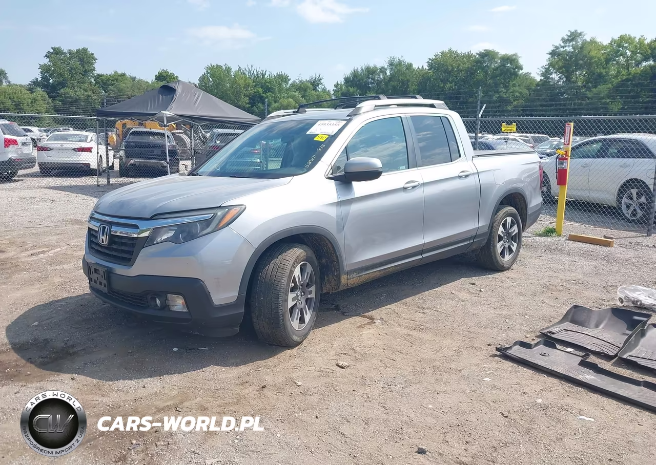 2019 Honda Ridgeline Rtl VIN:5FPYK3F59KB024827 - 2