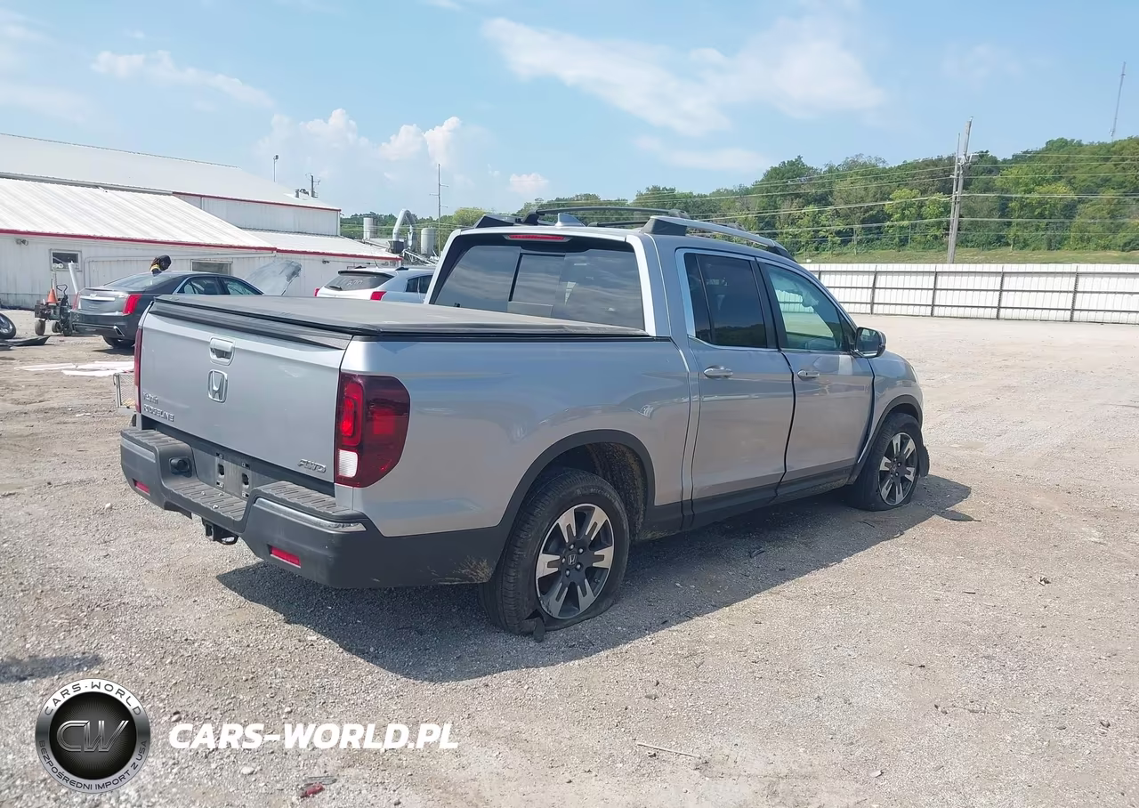 2019 Honda Ridgeline Rtl VIN:5FPYK3F59KB024827 - 4