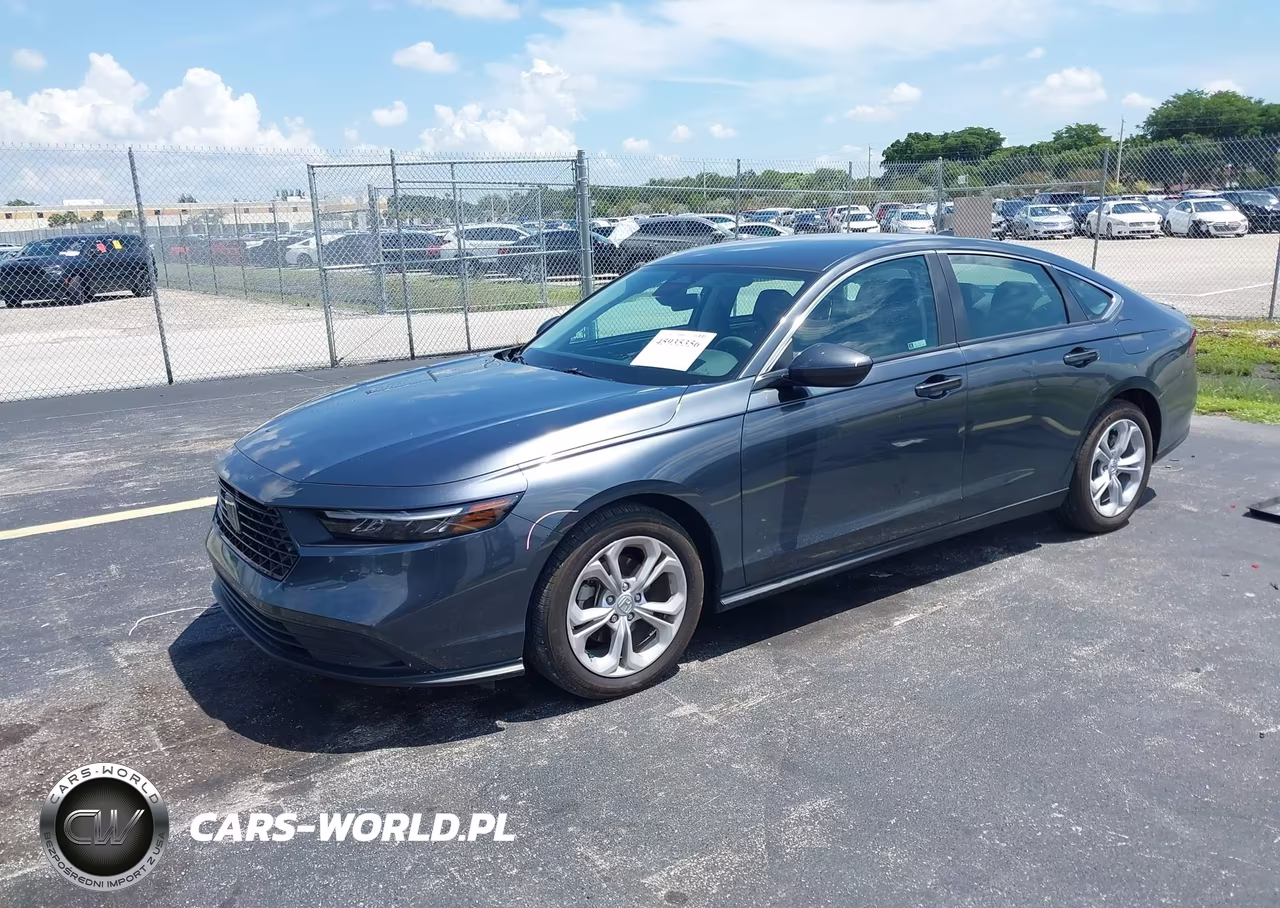 2025 Honda Accord Lx VIN:1HGCY1F22SA006126 - 2