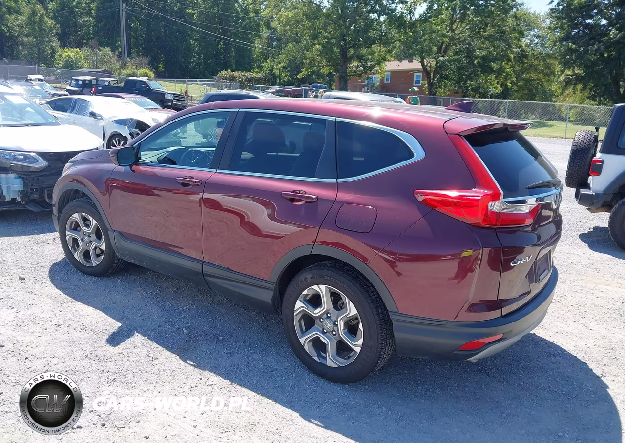 2018 Honda Cr-V Ex-L-Ex-L Navi VIN:2HKRW2H81JH609503 - 3