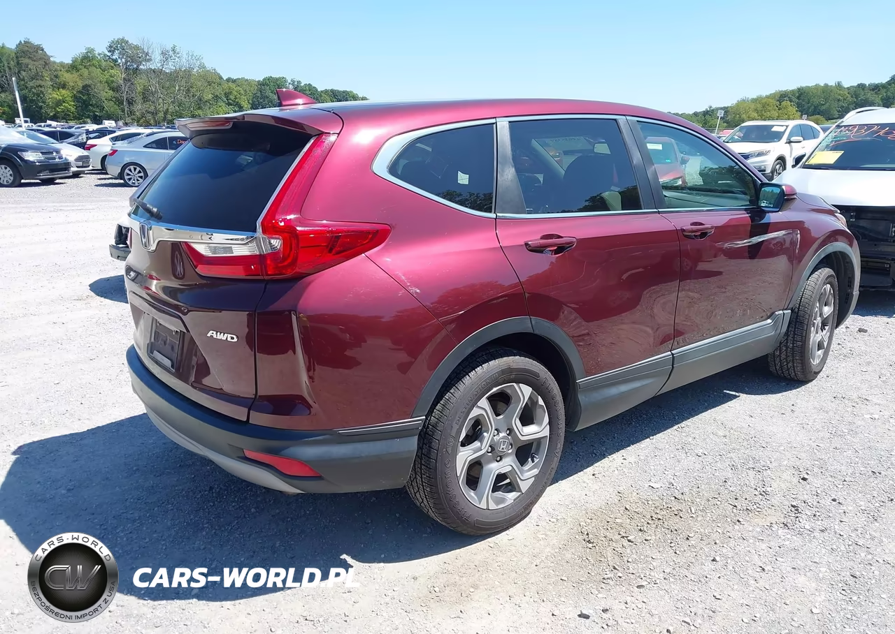 2018 Honda Cr-V Ex-L-Ex-L Navi VIN:2HKRW2H81JH609503 - 4