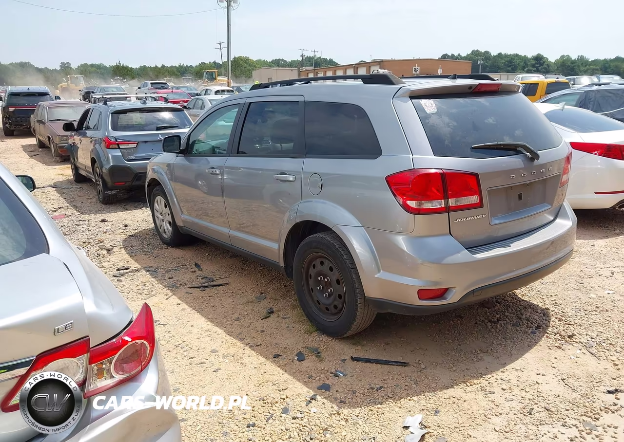 2019 Dodge Journey Se VIN:3C4PDCBB7KT852371 - 3