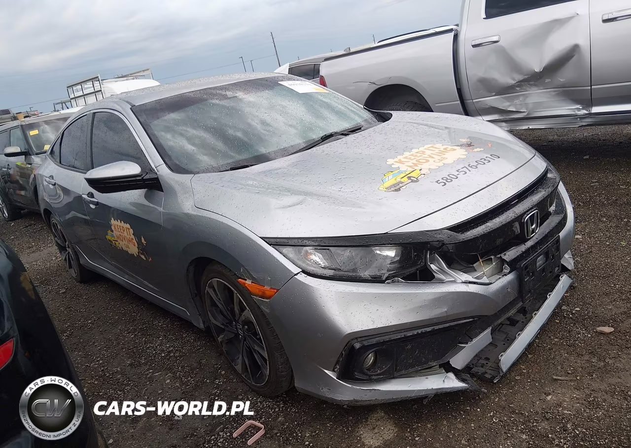 2020 Honda Civic Sport VIN:2HGFC2F81LH535575 - 13