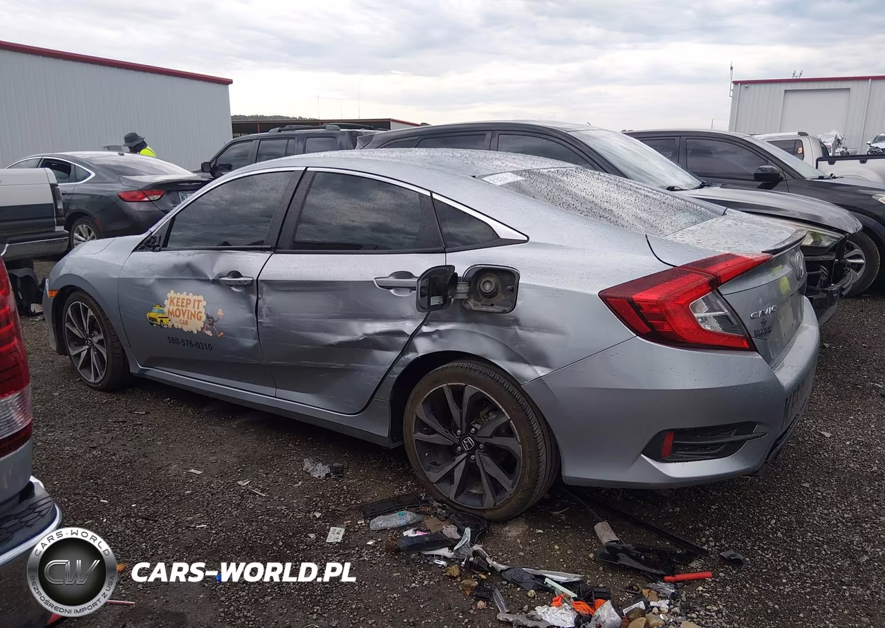 2020 Honda Civic Sport VIN:2HGFC2F81LH535575 - 14