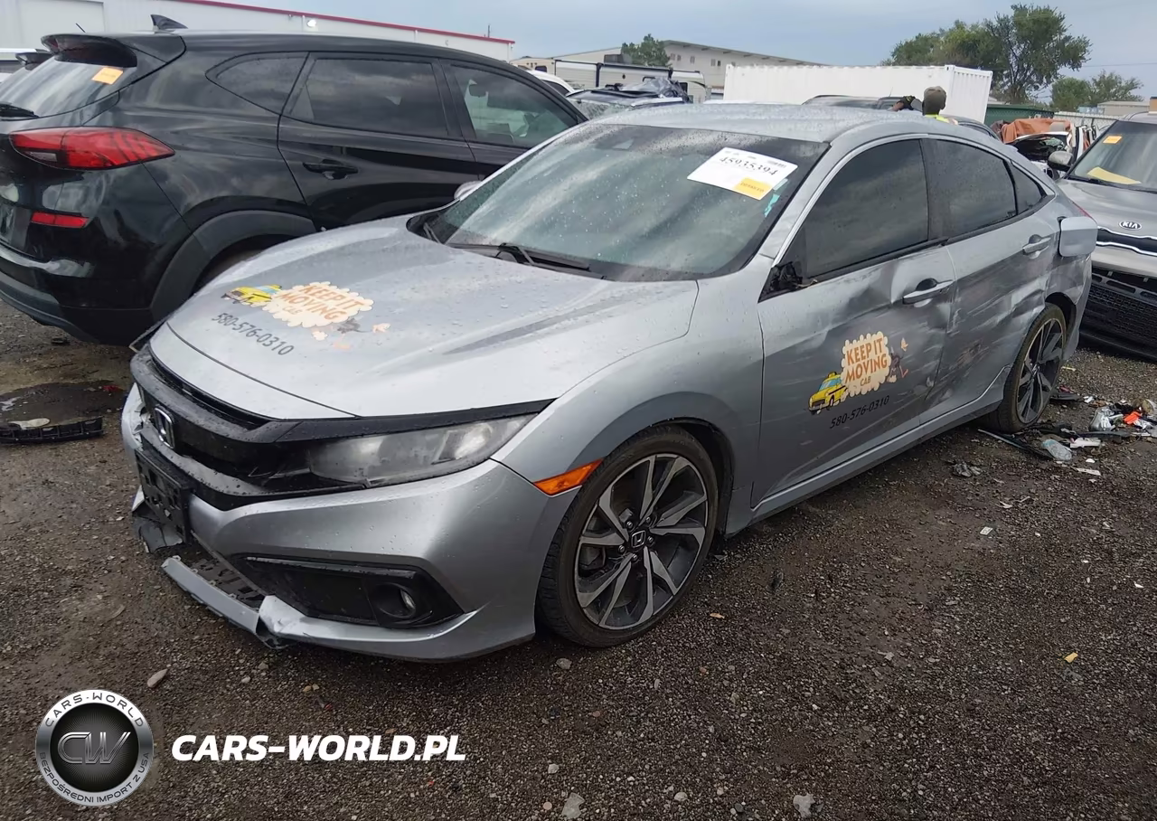 2020 Honda Civic Sport VIN:2HGFC2F81LH535575 - 2
