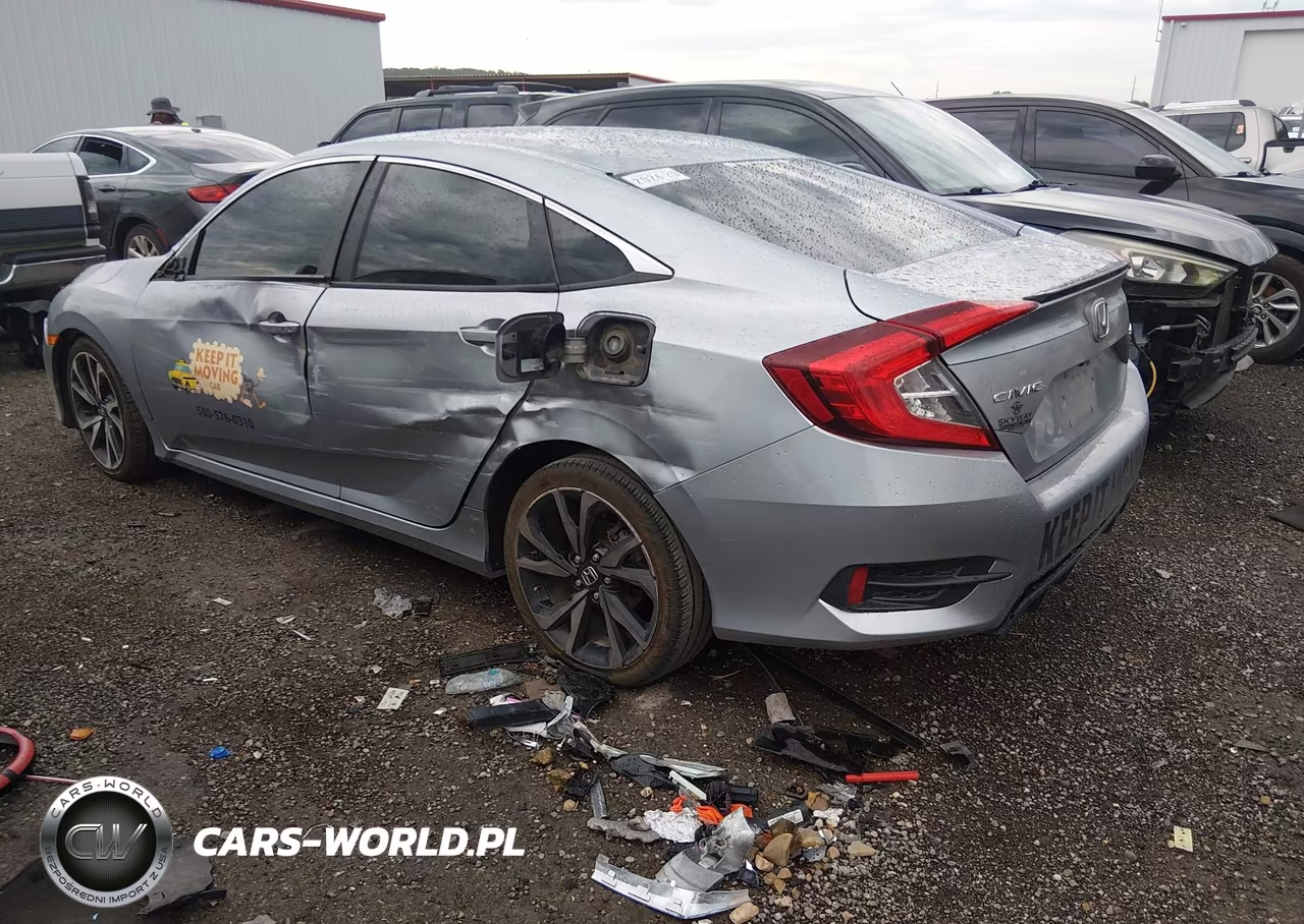 2020 Honda Civic Sport VIN:2HGFC2F81LH535575 - 3
