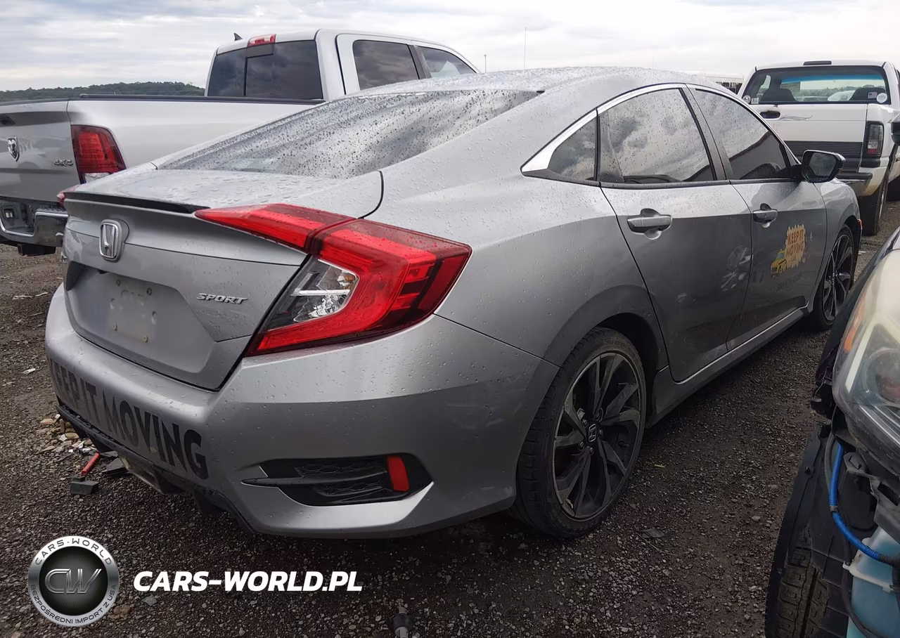 2020 Honda Civic Sport VIN:2HGFC2F81LH535575 - 4