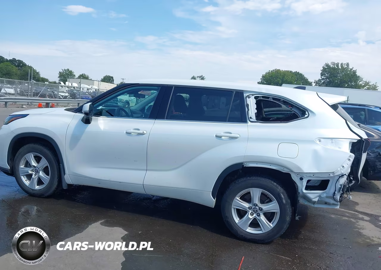 2022 Toyota Highlander Le VIN:5TDBZRBH0NS578609 - 15