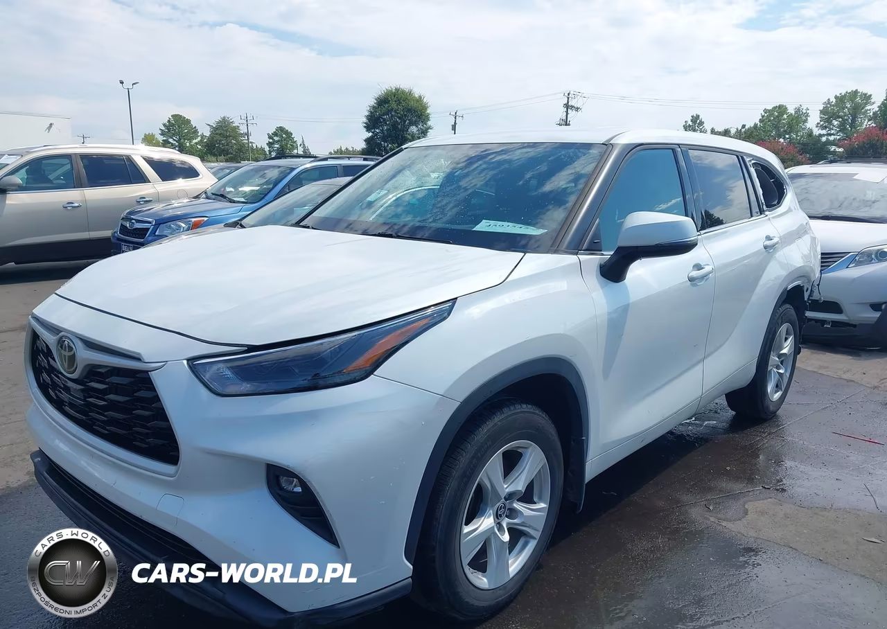 2022 Toyota Highlander Le VIN:5TDBZRBH0NS578609 - 2