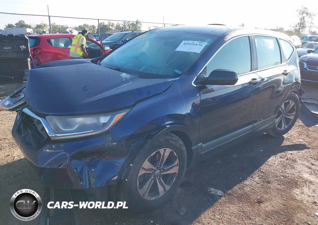 2019 Honda Cr-V Lx VIN:2HKRW5H30KH403077 - 2