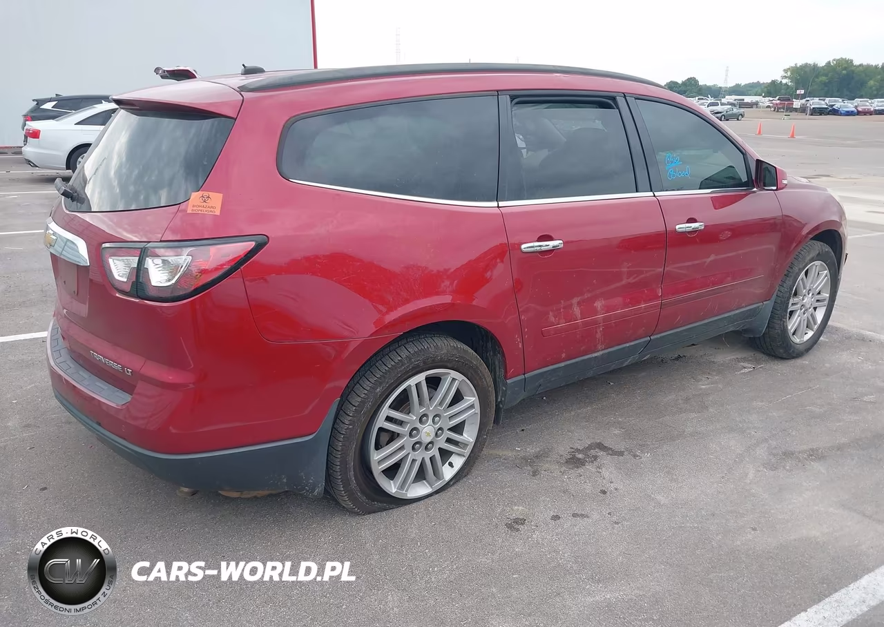 2014 Chevrolet Traverse Lt VIN:1GNKRGKD7EJ135895 - 4