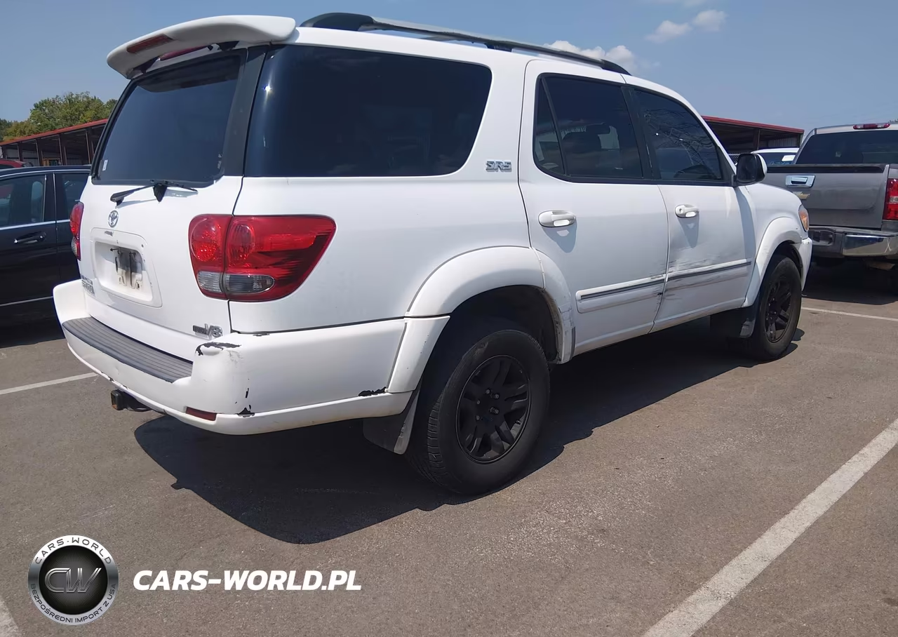 2007 Toyota Sequoia Sr5 VIN:5TDZT34A97S291253 - 4