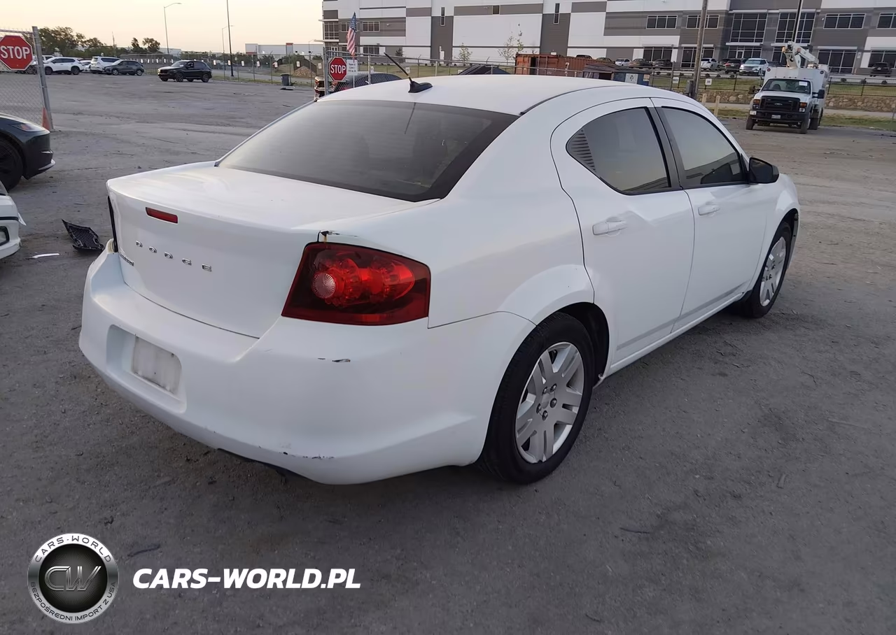 2012 Dodge Avenger Se VIN:1C3CDZAB5CN109992 - 4