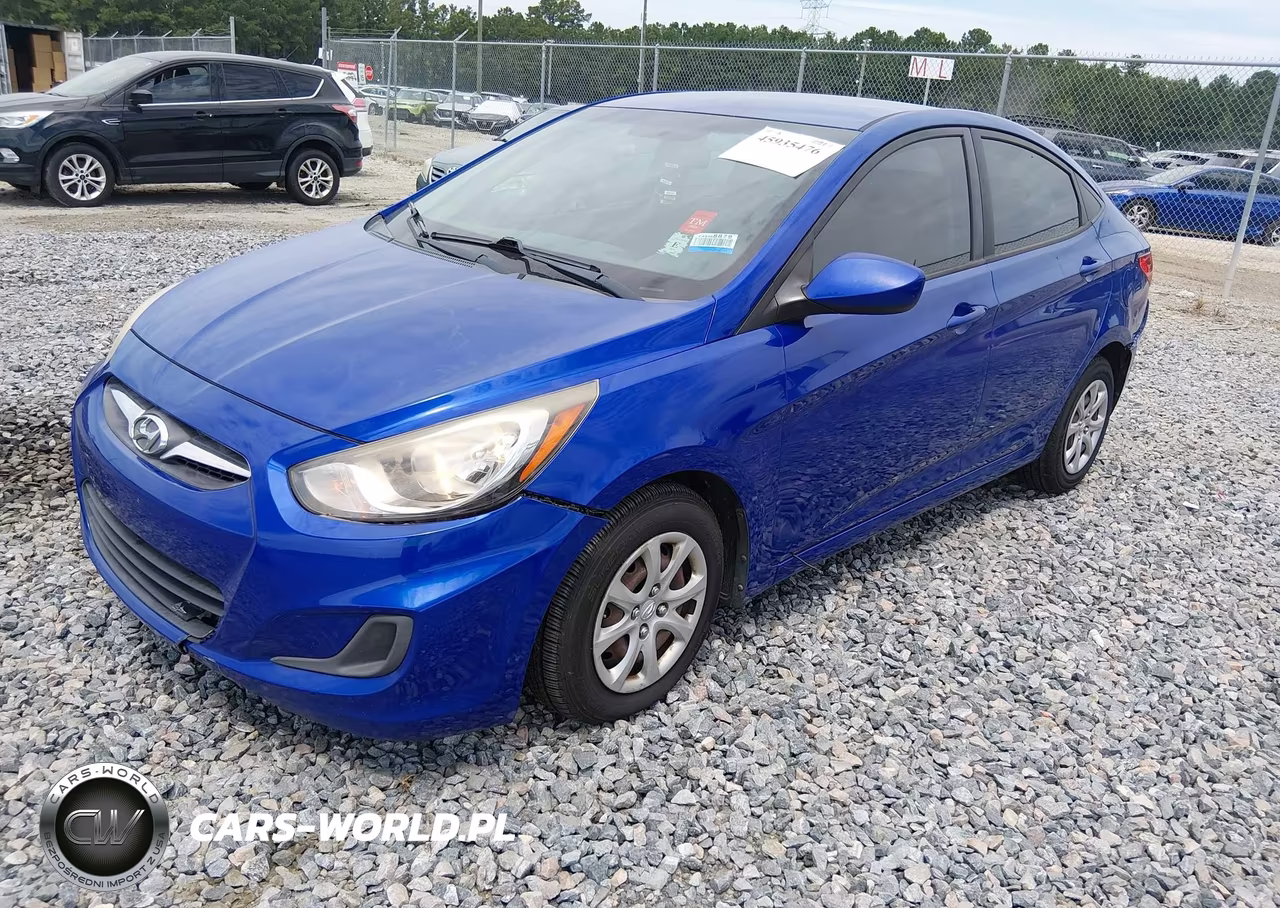 2014 Hyundai Accent Gls VIN:KMHCT4AE9EU669787 - 2