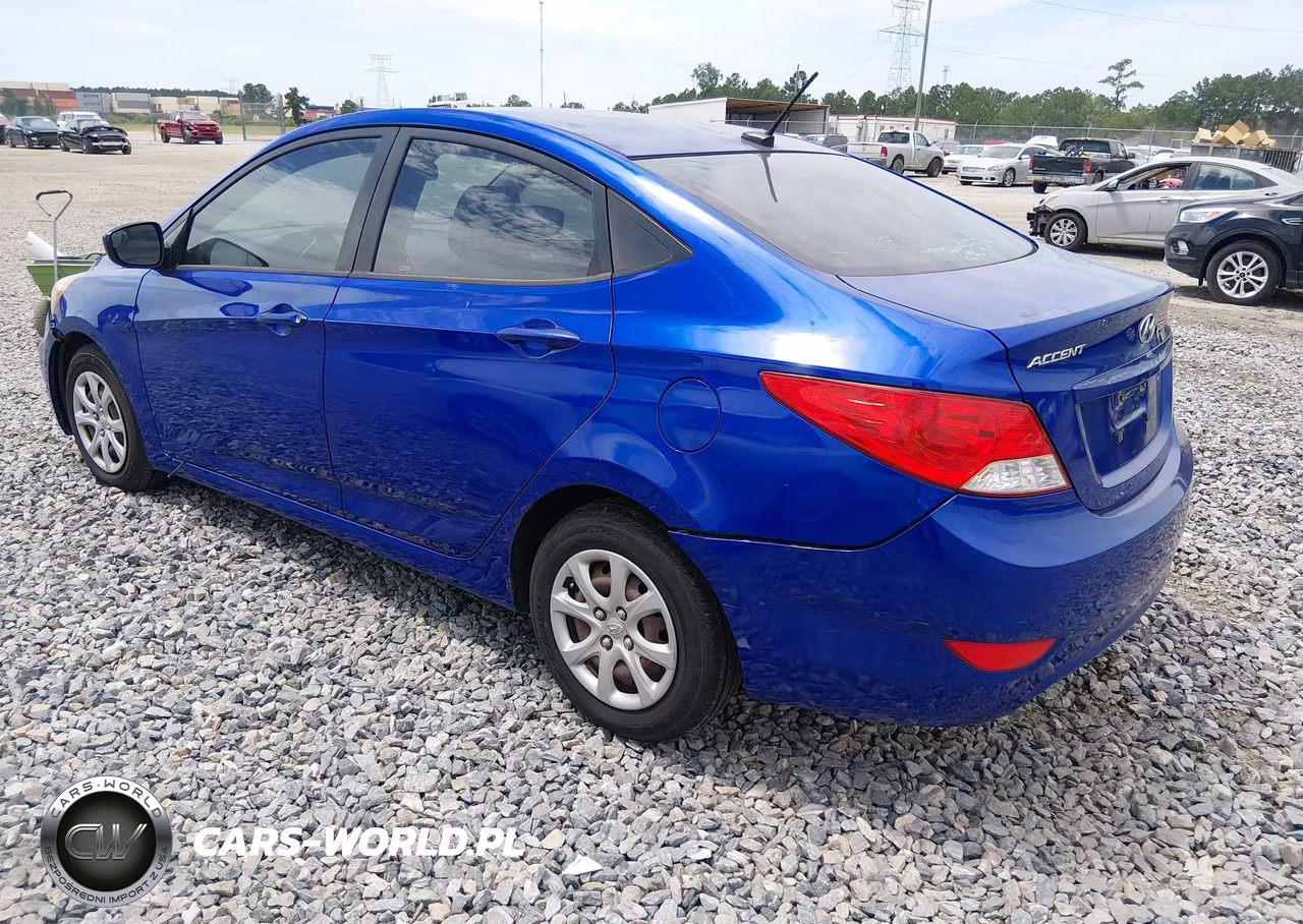 2014 Hyundai Accent Gls VIN:KMHCT4AE9EU669787 - 3