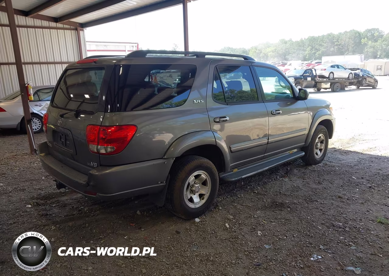 2005 Toyota Sequoia Sr5 V8 VIN:5TDZT34AX5S242429 - 4