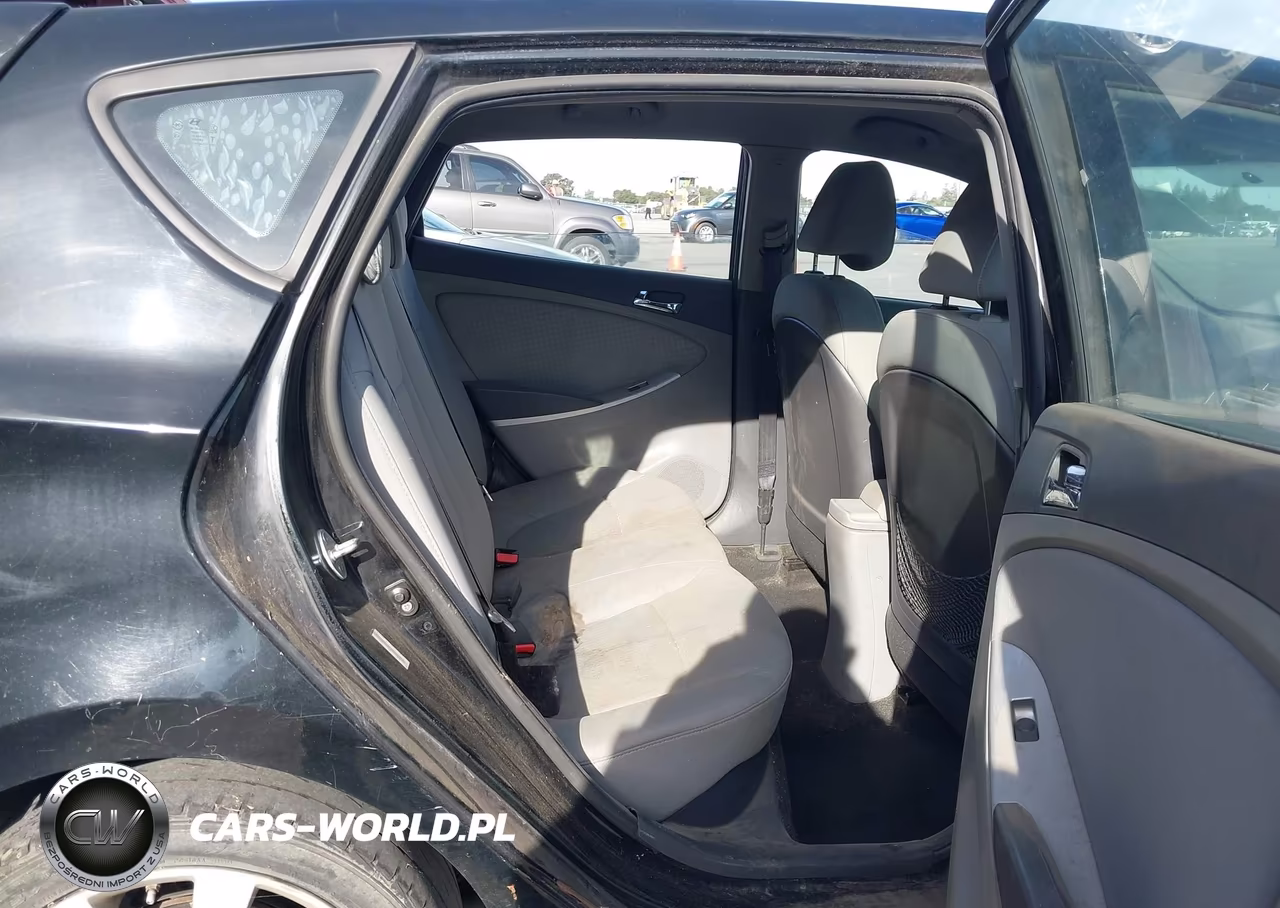 2012 Hyundai Accent Se VIN:KMHCU5AE1CU013907 - 8