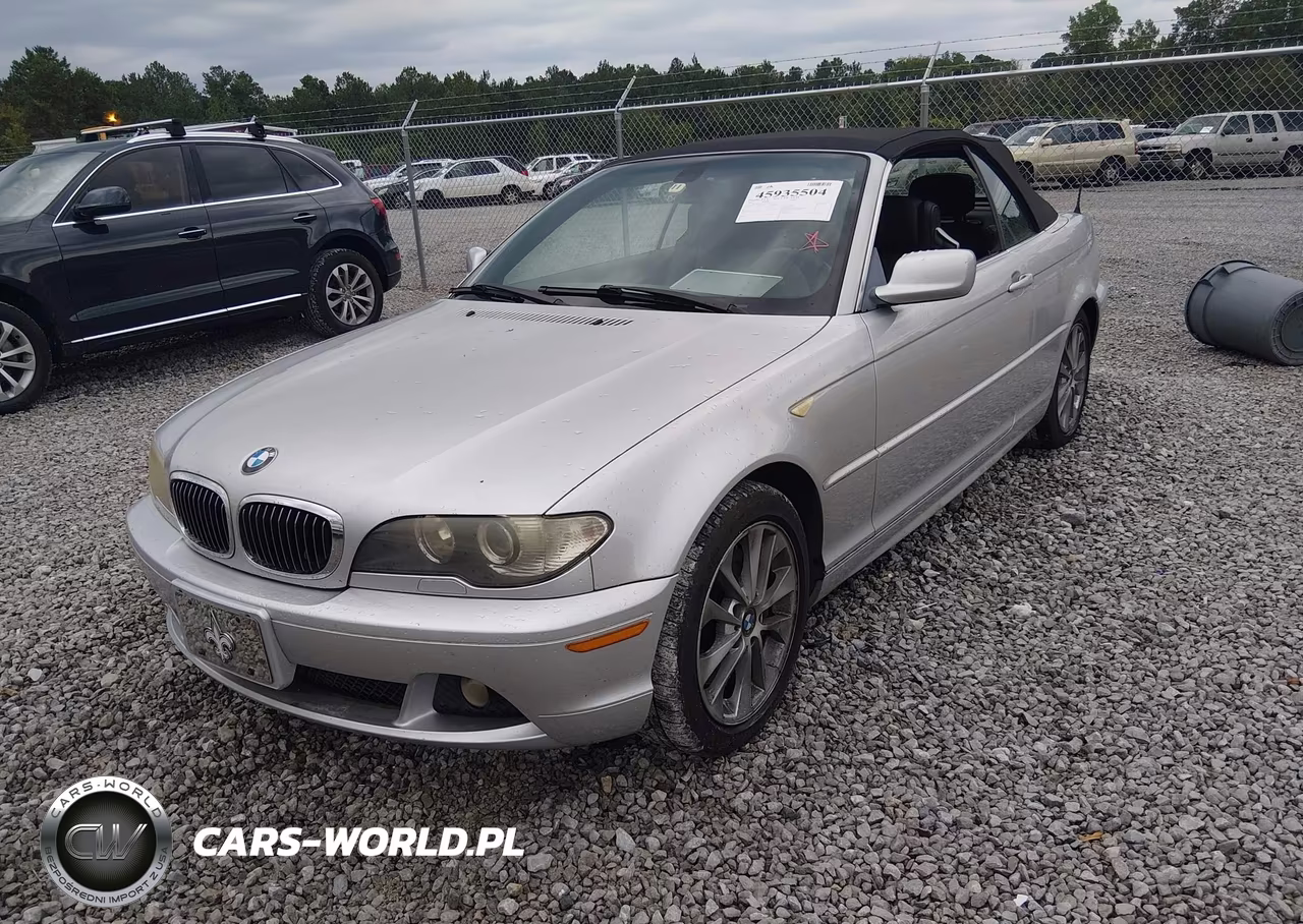2005 BMW 330Ci VIN:WBABW53425PL52916 - 2