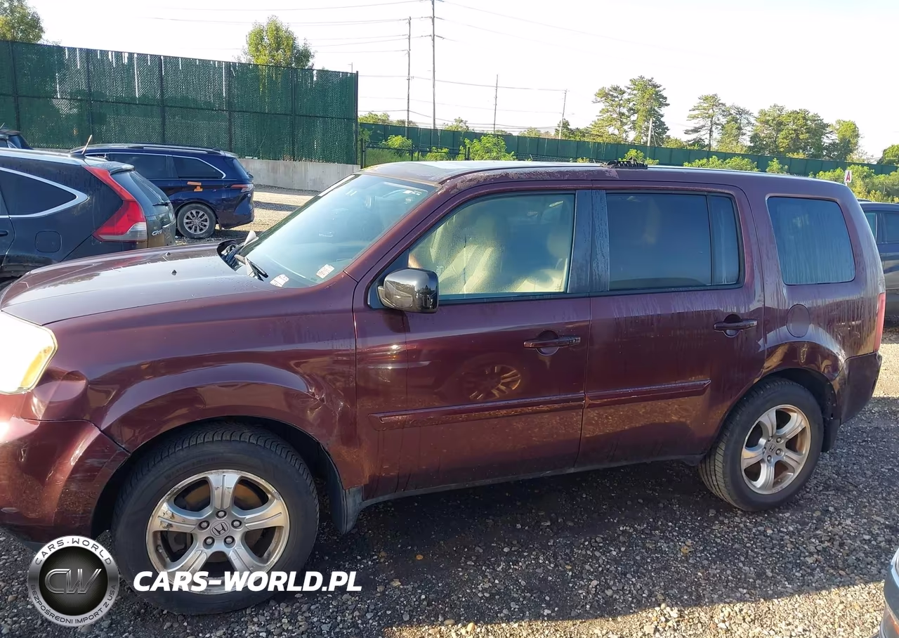 2013 Honda Pilot Ex-L VIN:5FNYF4H58DB053772 - 14