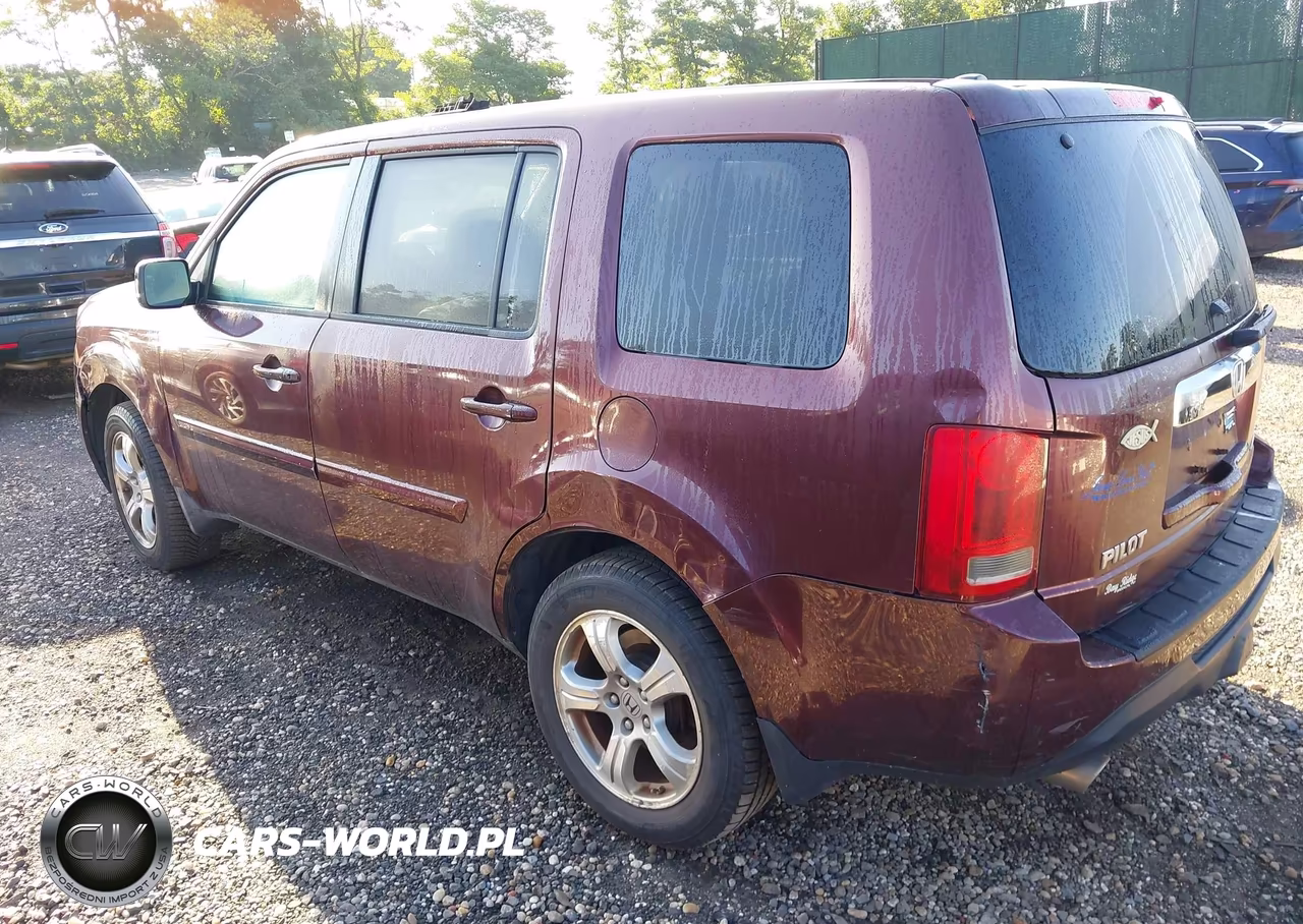 2013 Honda Pilot Ex-L VIN:5FNYF4H58DB053772 - 3