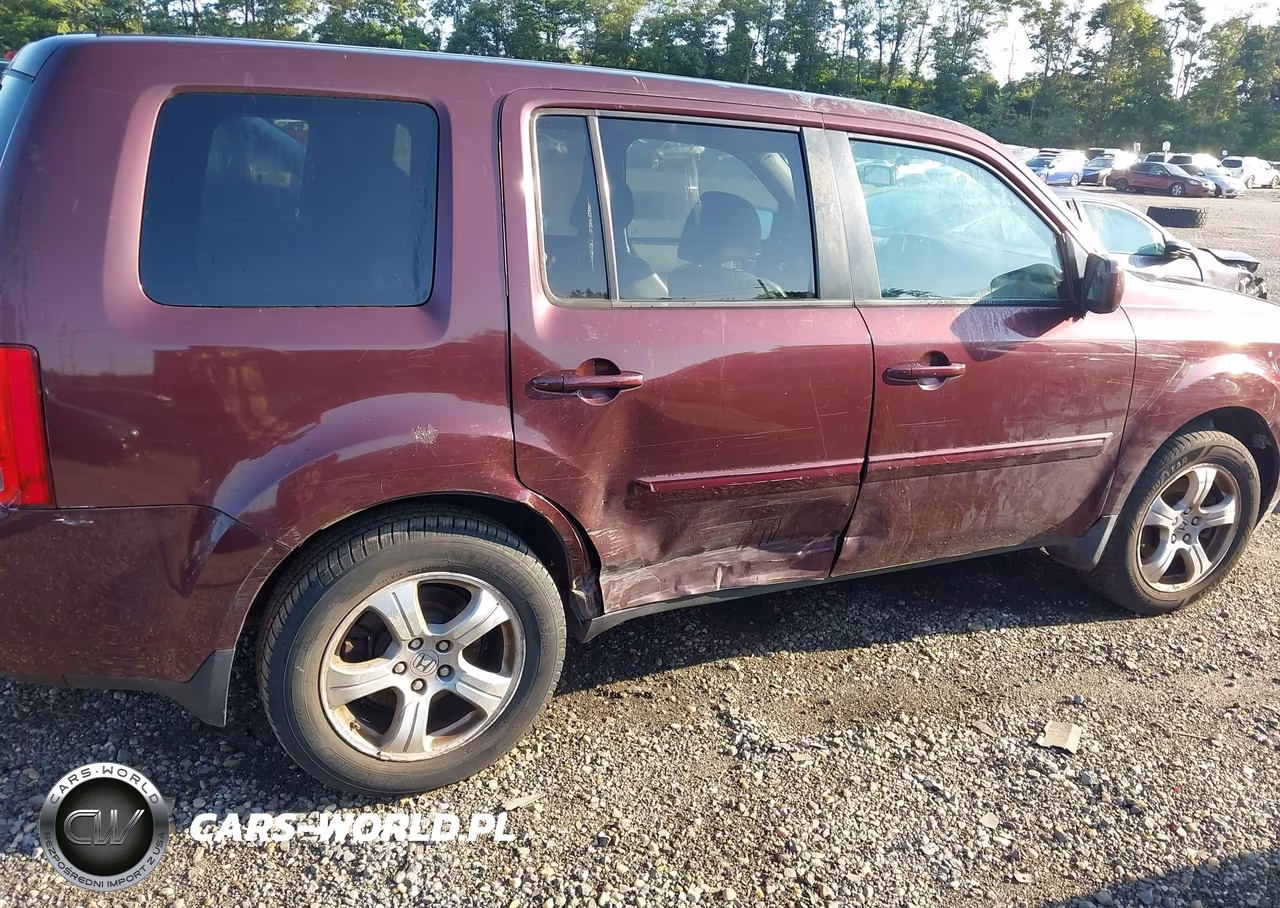 2013 Honda Pilot Ex-L VIN:5FNYF4H58DB053772 - 6