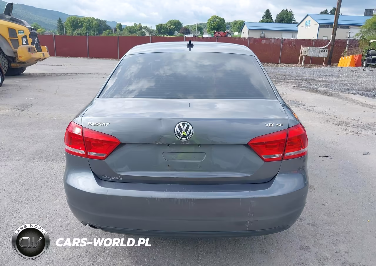 2013 Volkswagen Passat 2.0L Tdi Se VIN:1VWBN7A35DC068436 - 17