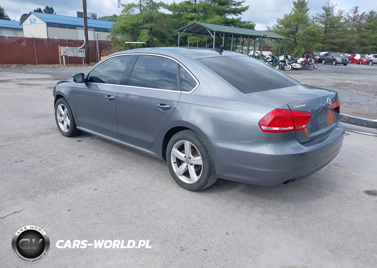 2013 Volkswagen Passat 2.0L Tdi Se VIN:1VWBN7A35DC068436 - 3