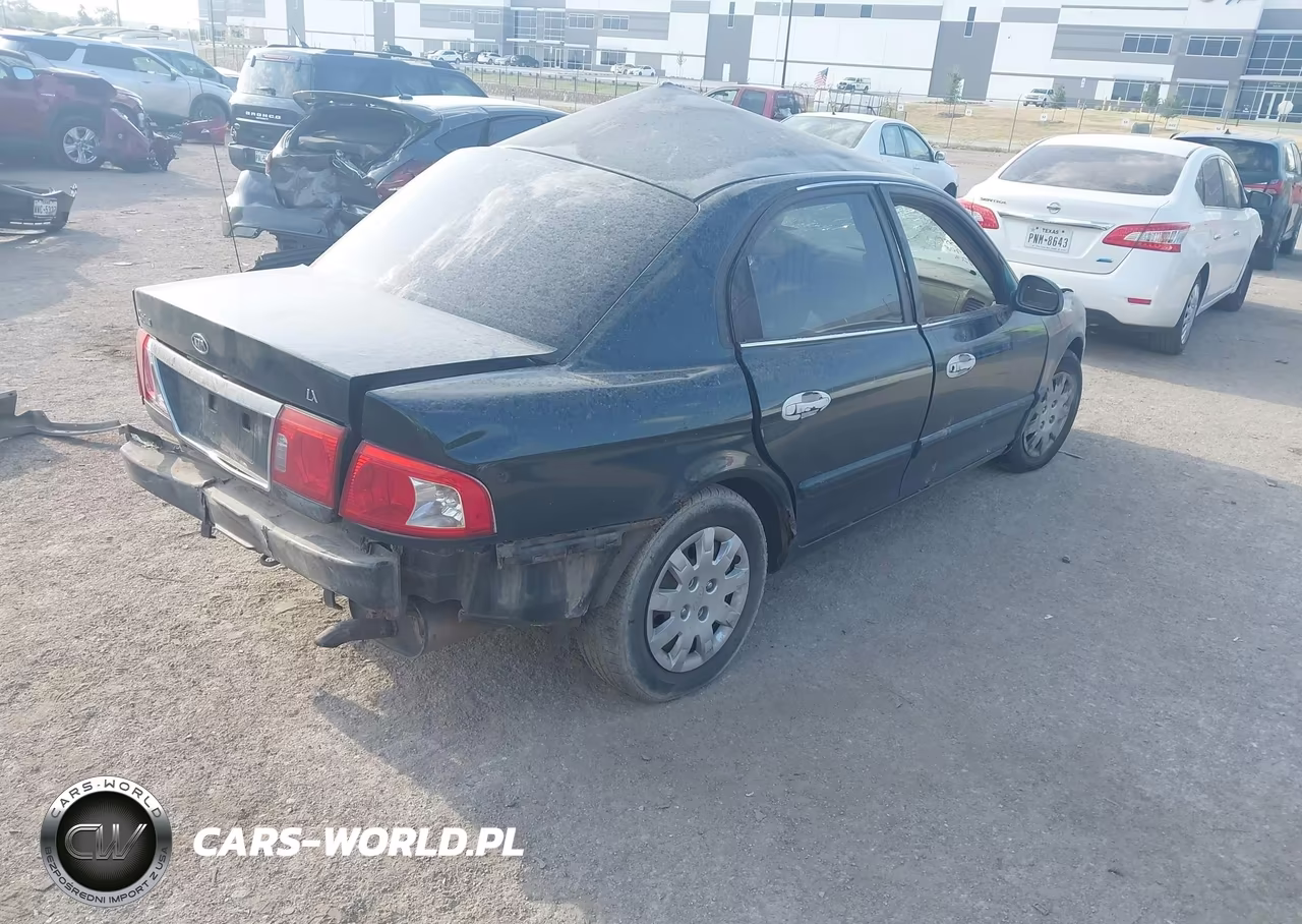 2004 Kia Optima Ex-Lx VIN:KNAGD126X45312908 - 4