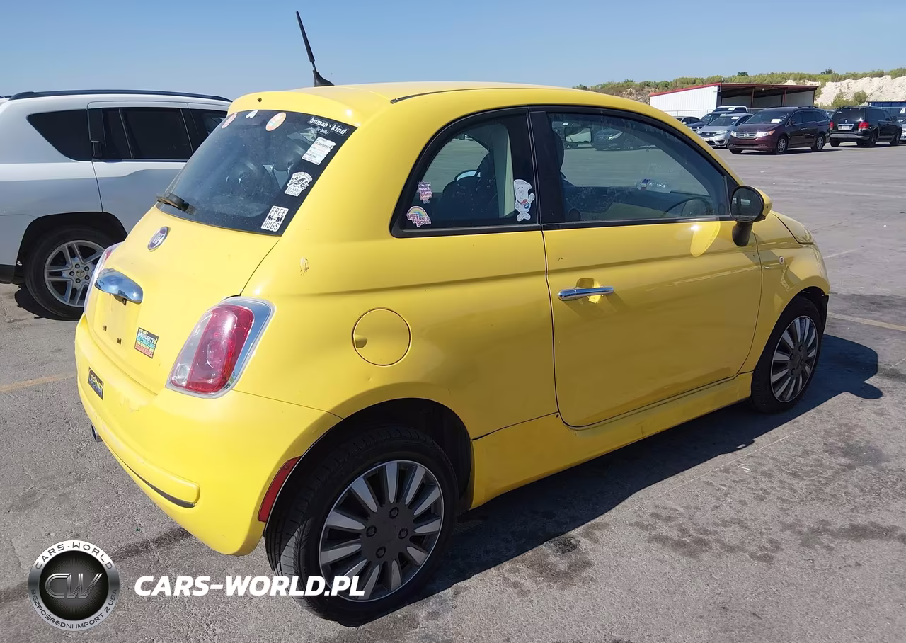 2012 Fiat 500 Pop VIN:3C3CFFAR5CT127446 - 4