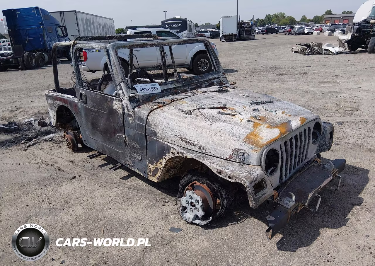 2004 Jeep Wrangler Sahara VIN:1J4FA59S24P738429 - 1