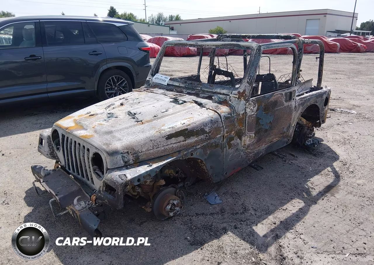 2004 Jeep Wrangler Sahara VIN:1J4FA59S24P738429 - 2