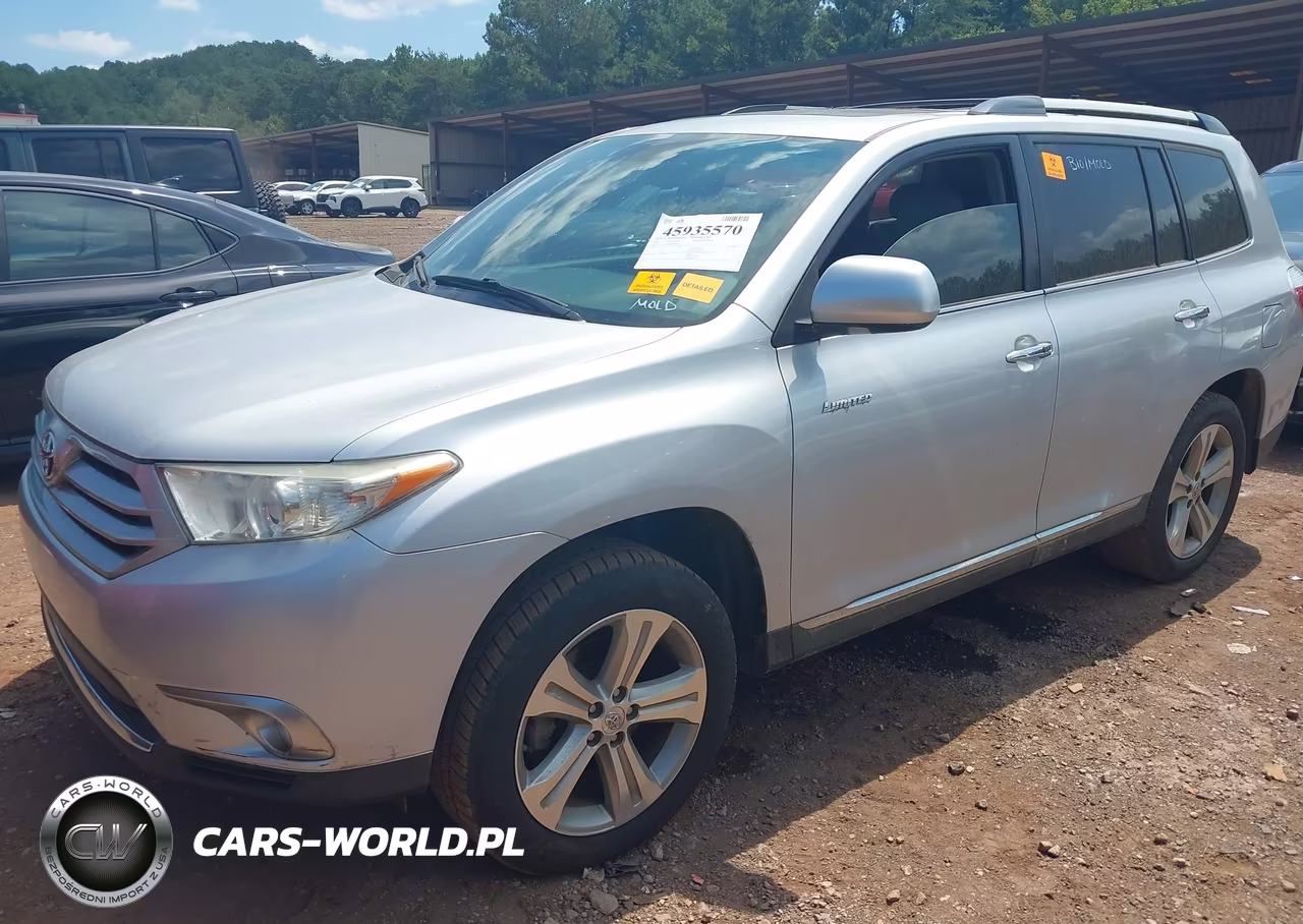2012 Toyota Highlander Limited V6 VIN:5TDYK3EH4CS082099 - 2