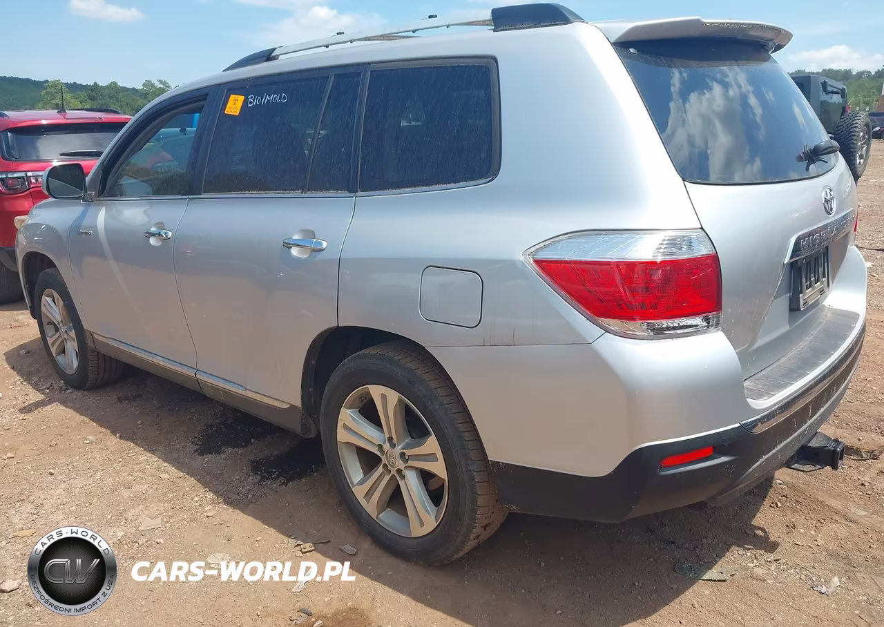 2012 Toyota Highlander Limited V6 VIN:5TDYK3EH4CS082099 - 3