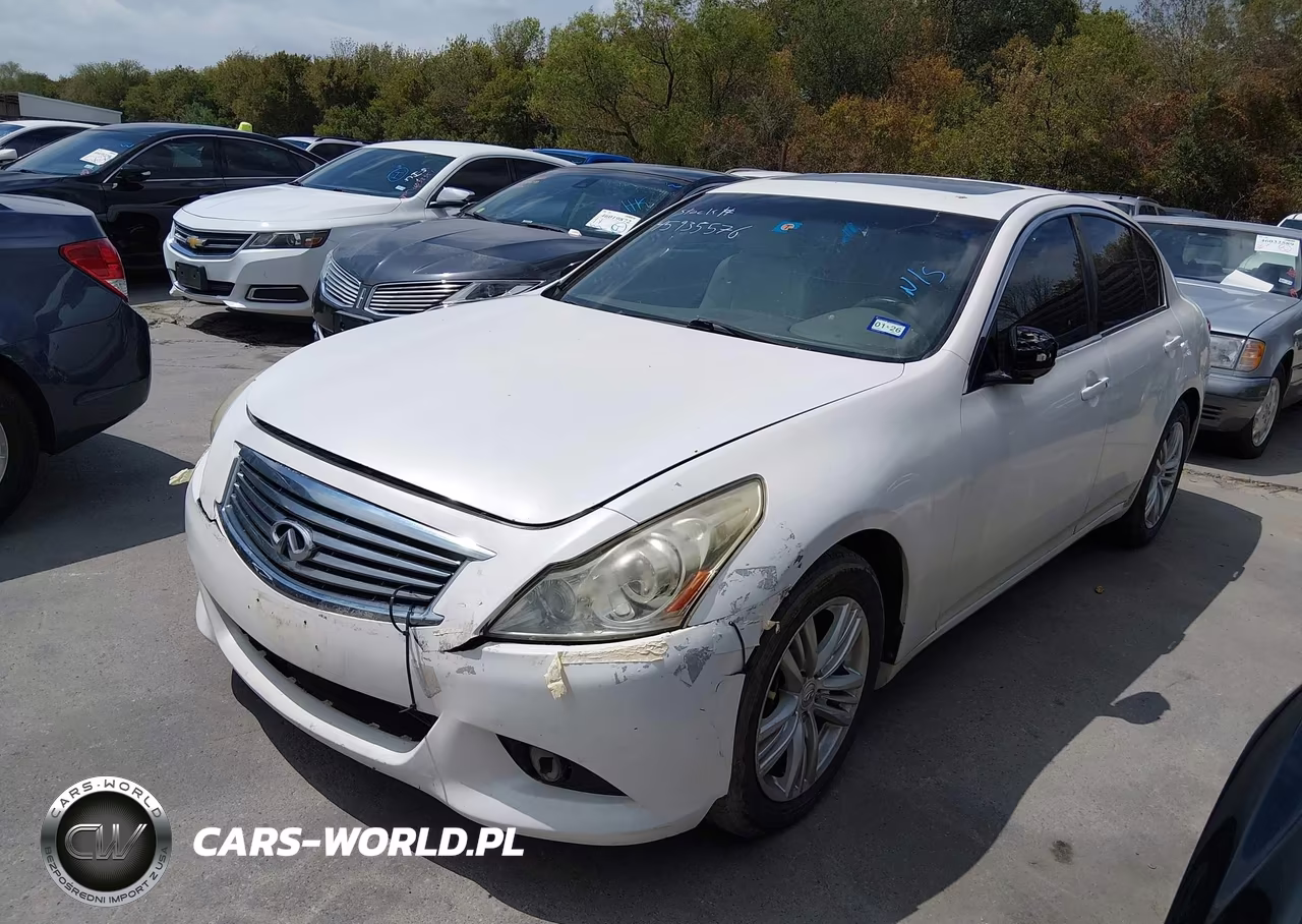 2012 Infiniti G37 Journey VIN:JN1CV6AP9CM623713 - 2