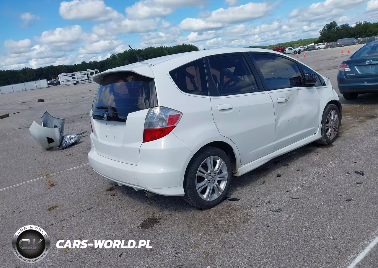 2010 Honda Fit Sport VIN:JHMGE8H45AC019244 - 4