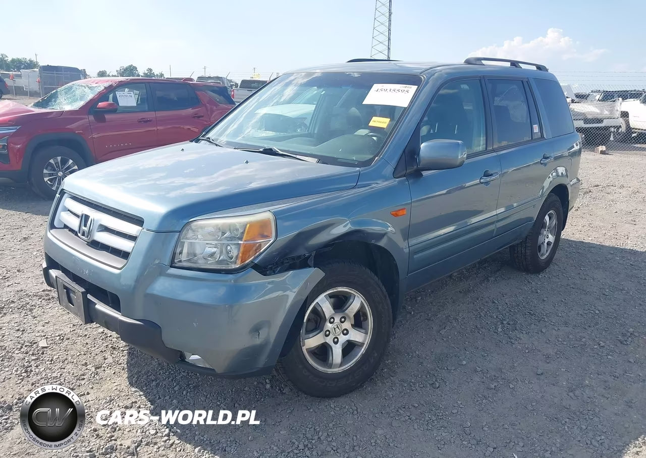 2006 Honda Pilot Ex-L VIN:2HKYF18786H563026 - 2