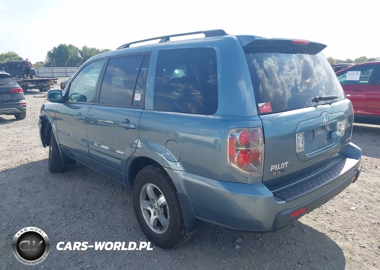 2006 Honda Pilot Ex-L VIN:2HKYF18786H563026 - 3