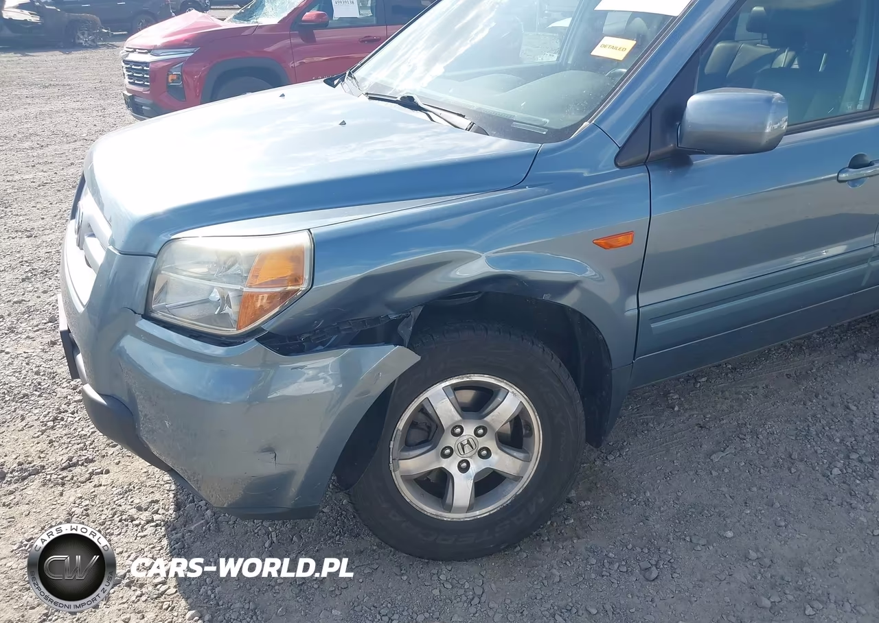2006 Honda Pilot Ex-L VIN:2HKYF18786H563026 - 6