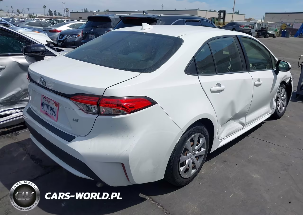 2021 Toyota Corolla Le VIN:JTDEPMAE2MJ119509 - 4