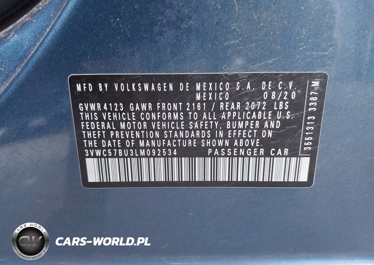 2020 Volkswagen Jetta 1.4T R-Line-1.4T S-1.4T Se VIN:3VWC57BU3LM092534 - 9